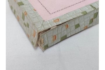 昭和レトロ　新年はがき　新年絵葉書　特製　松盛堂発行　各種取合　88枚&200枚セット(年賀状、ハガキ、箱付き、女の子、男の子、振袖、スキー、凧、動物)(R-074797)