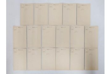 昭和レトロ　新年はがき　新年絵葉書　特製　松盛堂発行　各種取合　88枚&200枚セット(年賀状、ハガキ、箱付き、女の子、男の子、振袖、スキー、凧、動物)(R-074797)