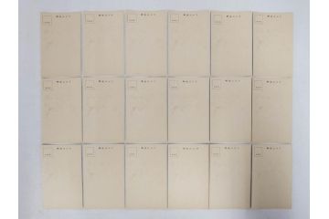 昭和レトロ　新年はがき　新年絵葉書　特製　松盛堂発行　各種取合　88枚&200枚セット(年賀状、ハガキ、箱付き、女の子、男の子、振袖、スキー、凧、動物)(R-074797)