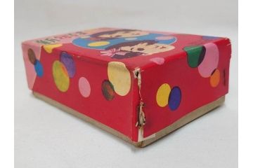 昭和レトロ　新年はがき　新年絵葉書　特製　松盛堂発行　各種取合　88枚&200枚セット(年賀状、ハガキ、箱付き、女の子、男の子、振袖、スキー、凧、動物)(R-074797)