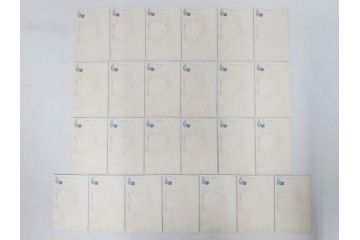 昭和レトロ　新年はがき　新年絵葉書　特製　松盛堂発行　各種取合　88枚&200枚セット(年賀状、ハガキ、箱付き、女の子、男の子、振袖、スキー、凧、動物)(R-074797)
