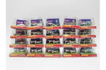 当時物　K.K.プラモデル　ダイカモデル　ウルトラマン　ミニミニシリーズ　TACファルコン　TACスペース　TACアロー　アンドロメダ　マゼラン　20個セット(円谷プロ、玩具、おもちゃ、オモチャ)(R-074798)