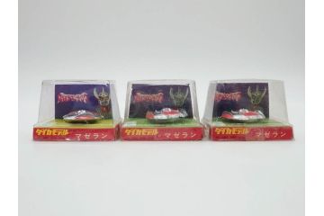 当時物　K.K.プラモデル　ダイカモデル　ウルトラマン　ミニミニシリーズ　TACファルコン　TACスペース　TACアロー　アンドロメダ　マゼラン　20個セット(円谷プロ、玩具、おもちゃ、オモチャ)(R-074798)