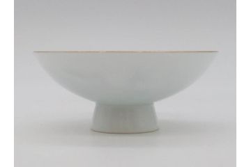深川製　皇室　御下賜品　菊御紋　金彩　染付　盃7客セット(杯、酒器、和食器、鳳凰、箱付き)(R-074799)