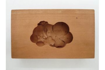 アンティーク雑貨　菓子型15点セット(菓子木型、木製、レンコン、ウド、法要、松、昆布、地紙、蓮、鳥)(R-074800)