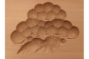 アンティーク雑貨　菓子型20点セット(菓子木型、木製、蓑亀、松、桜、サクラ、牡丹、蓮葉、太鼓、犬張り子、供養、バナナ、紅葉、もみじ、丸形)(R-074802)