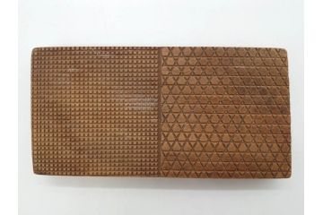 アンティーク雑貨　菓子型12点セット(菓子木型、木製、夢、花、菱形、ひし形、抜き型)(R-074805)