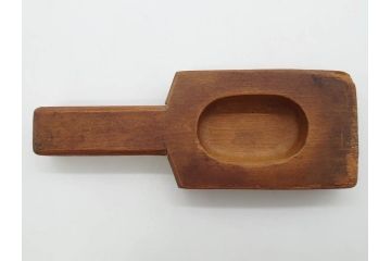 アンティーク雑貨　羽子板型　菓子型15点セット(菓子木型、木製、大黒天、ひょっとこ、おかめ、鬼、牡丹、菊菱)(R-074807)