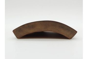 竹工芸　竹斎刀?　緻密な彫りが見事な茶合(煎茶道具、茶器、茶量、茶則、茶計、仙媒、木箱付き)(R-074813)