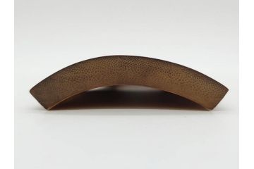 竹工芸　竹斎刀?　緻密な彫りが見事な茶合(煎茶道具、茶器、茶量、茶則、茶計、仙媒、木箱付き)(R-074813)