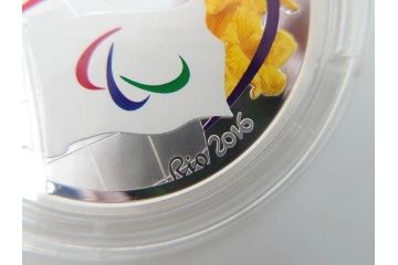 東京2020パラリンピック競技大会記念　造幣局　千円銀貨幣プルーフ貨幣セット(引継記念、記念硬貨、1000円、平成28年、ケース付き、箱付き)(R-074814)