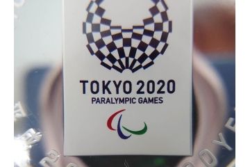 東京2020パラリンピック競技大会記念　造幣局　千円銀貨幣プルーフ貨幣セット(引継記念、記念硬貨、1000円、平成28年、ケース付き、箱付き)(R-074814)