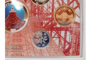 東京タワー開業60周年　造幣局　2018プルーフ貨幣セット(記念硬貨、60th Anniversary of Tokyo Tower、2018 Proof Coin Set、平成30年)(R-074815)