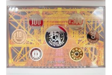東京タワー開業60周年　造幣局　2018プルーフ貨幣セット(記念硬貨、60th Anniversary of Tokyo Tower、2018 Proof Coin Set、平成30年)(R-074815)
