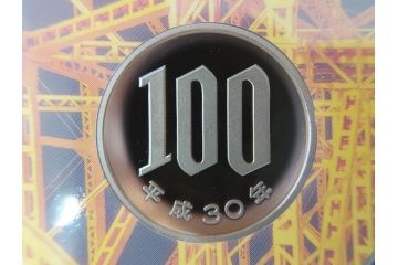 東京タワー開業60周年　造幣局　2018プルーフ貨幣セット(記念硬貨、60th Anniversary of Tokyo Tower、2018 Proof Coin Set、平成30年)(R-074815)