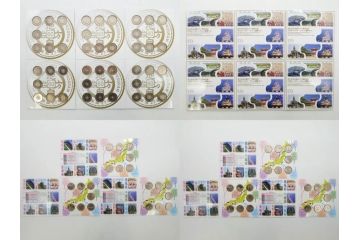 地方自治法施行六十周年記念　5百円バイカラー・クラッド貨幣セット　造幣局　額面58000円　22点セット(記念硬貨、五百円、500円、平成22年・23年・25年・26年・27年・28年、ケース付き)(R-074816)