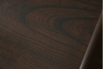 和製アンティーク　総欅(ケヤキ)材　味のある風合いが魅力の文机　(R-074843)