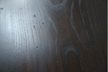 和製アンティーク　総欅(ケヤキ)材　味のある風合いが魅力の文机　(R-074843)