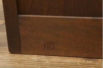 中古　松本民芸家具　落ち着きのある佇まいが魅力的なローチェスト(テレビ台、テレビボード、ローボード、収納箪笥、引き出し)(R-074851)