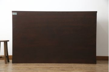 中古　超美品!!　岩谷堂箪笥　力強い木目と重厚感のある金具が目を惹く和箪笥(引き出し、サイドボード、サイドチェスト、収納箪笥、衣装箪笥、整理箪笥)(R-074852)