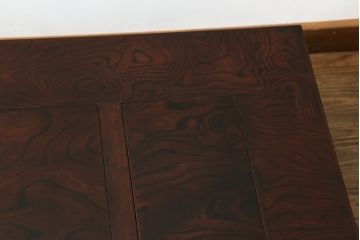 中古　美品!!　岩谷堂箪笥　美しく迫力のある杢目が魅力的な長火鉢(木製火鉢、囲炉裏テーブル、ローテーブル、座卓)(R-074855)