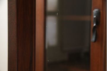 和製ビンテージ　岩谷堂箪笥　菊幸　美しい杢目が上質な雰囲気を醸し出す和風サイドボード(サイドキャビネット、食器棚、カップボード、飾り棚、収納棚、戸棚、ヴィンテージ)(R-074859)