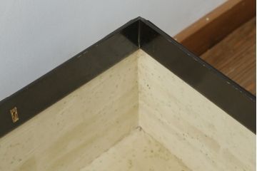 和製アンティーク　時代の流れを感じさせる昔ながらの挟み箱(時代箱、収納箱)(R-074861)