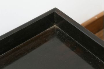 和製アンティーク　時代の流れを感じさせる昔ながらの挟み箱(時代箱、収納箱)(R-074861)
