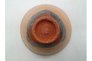 赤瀬清泉　萩　優しい色合いで和の雰囲気を醸し出す茶碗(抹茶碗、茶道具、茶器、和食器、共箱付き)(R-074871)