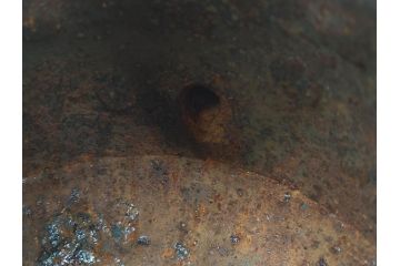 大正〜昭和初期　銀つまみ　重厚感のある佇まいが魅力の鉄瓶(湯沸、湯瓶、茶道具、茶器)(R-074875)