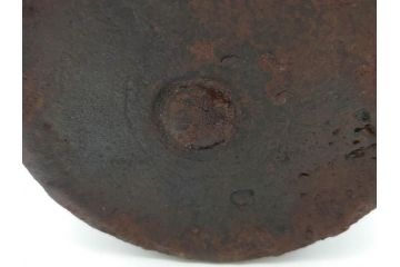 明治〜大正　龍文堂造　丁寧な意匠ながらも迫力のある鉄瓶(獣口、花唐草、湯沸、湯瓶、茶道具、茶器)(R-074876)