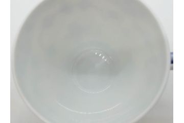 デンマーク　ROYAL COPENHAGEN(ロイヤルコペンハーゲン)　ブルーフルーテッド　ハーフレース　ペア　優雅なひとときを演出するコーヒーカップ&ソーサー2客セット(洋食器、C&S)(定価約44000円)(R-074882)