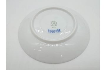 デンマーク　ROYAL COPENHAGEN(ロイヤルコペンハーゲン)　ブルーフルーテッド　ハーフレース　ペア　優雅なひとときを演出するコーヒーカップ&ソーサー2客セット(洋食器、C&S)(定価約44000円)(R-074882)