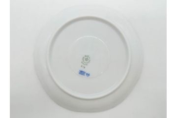 デンマーク　ROYAL　COPENHAGEN(ロイヤルコペンハーゲン)　ブルーフルーテッド　フルレース　ペア　繊細なレースの縁取りが豪華で上品な雰囲気を醸し出すコーヒーカップ&ソーサー2客セット(洋食器、C&S)(定価約110000円)(R-074883)
