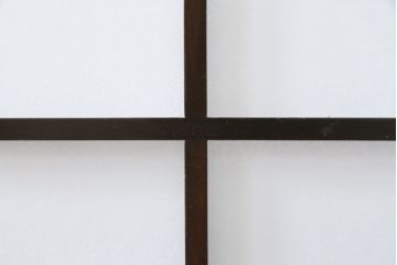 ビンテージ照明　和モダンスタイルに活躍する置行灯風スタンドライト(フロアライト、スタンド照明、ヴィンテージ)(R-074900)