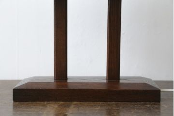 ビンテージ照明　和モダンスタイルに活躍する置行灯風スタンドライト(フロアライト、スタンド照明、ヴィンテージ)(R-074900)