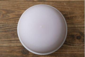 アンティーク照明　丸みを帯びたシンプルなデザインが可愛らしい天井ライトカバー(天井照明)(R-074926)