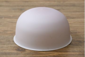 アンティーク照明　丸みを帯びたシンプルなデザインが可愛らしい天井ライトカバー(天井照明)(R-074926)