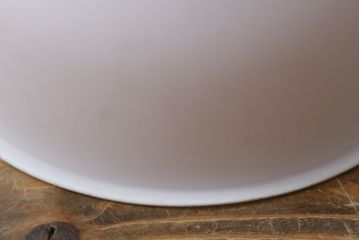 アンティーク照明　丸みを帯びたシンプルなデザインが可愛らしい天井ライトカバー(天井照明)(R-074926)