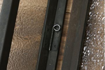 アンティーク雑貨　アンティーク照明　レトロな雰囲気たっぷりの壁掛け照明カバー2点セット(ウォールカバー)(R-074928)