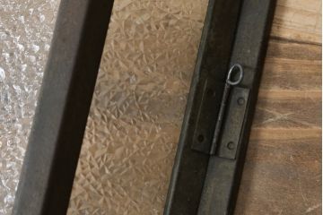 アンティーク雑貨　アンティーク照明　レトロな雰囲気たっぷりの壁掛け照明カバー2点セット(ウォールカバー)(R-074928)
