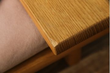 中古　飛騨産業　キツツキ　森のことば　両肘付きソファ3P(SN105SO)　木のぬくもりを感じる3人掛けソファ(三人掛け、トリプルソファ、アームソファ)(R-074938)