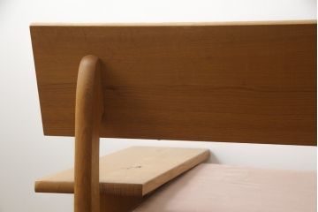 中古　飛騨産業　キツツキ　森のことば　両肘付きソファ3P(SN105SO)　木のぬくもりを感じる3人掛けソファ(三人掛け、トリプルソファ、アームソファ)(R-074938)