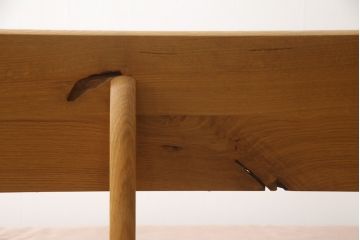 中古　飛騨産業　キツツキ　森のことば　両肘付きソファ3P(SN105SO)　木のぬくもりを感じる3人掛けソファ(三人掛け、トリプルソファ、アームソファ)(R-074938)