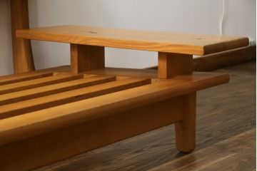 中古　飛騨産業　キツツキ　森のことば　両肘付きソファ3P(SN105SO)　木のぬくもりを感じる3人掛けソファ(三人掛け、トリプルソファ、アームソファ)(R-074938)