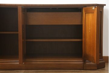 中古　美品　DREXEL HERITAGE(ドレクセルヘリテイジ)　FRANCESCA(フランチェスカ)　マホガニー　高級感あふれるクリデンザ(クレデンザ、収納棚、キャビネット、サイドボード)(定価約90万円)(R-074954)