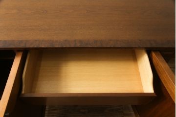 中古　美品　DREXEL HERITAGE(ドレクセルヘリテイジ)　FRANCESCA(フランチェスカ)　マホガニー　高級感あふれるクリデンザ(クレデンザ、収納棚、キャビネット、サイドボード)(定価約90万円)(R-074954)