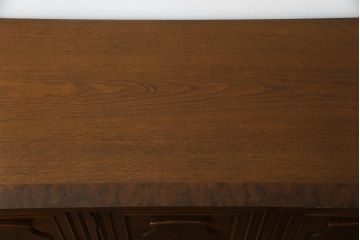 中古　美品　DREXEL HERITAGE(ドレクセルヘリテイジ)　FRANCESCA(フランチェスカ)　マホガニー　高級感あふれるクリデンザ(クレデンザ、収納棚、キャビネット、サイドボード)(定価約90万円)(R-074954)