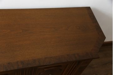 中古　美品　DREXEL HERITAGE(ドレクセルヘリテイジ)　FRANCESCA(フランチェスカ)　マホガニー　高級感あふれるクリデンザ(クレデンザ、収納棚、キャビネット、サイドボード)(定価約90万円)(R-074954)
