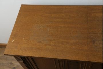 中古　美品　DREXEL HERITAGE(ドレクセルヘリテイジ)　FRANCESCA(フランチェスカ)シリーズ　拡張式の天板が付いたサイドボード(サーバー、カウンター、収納棚、キャビネット)(R-074955)